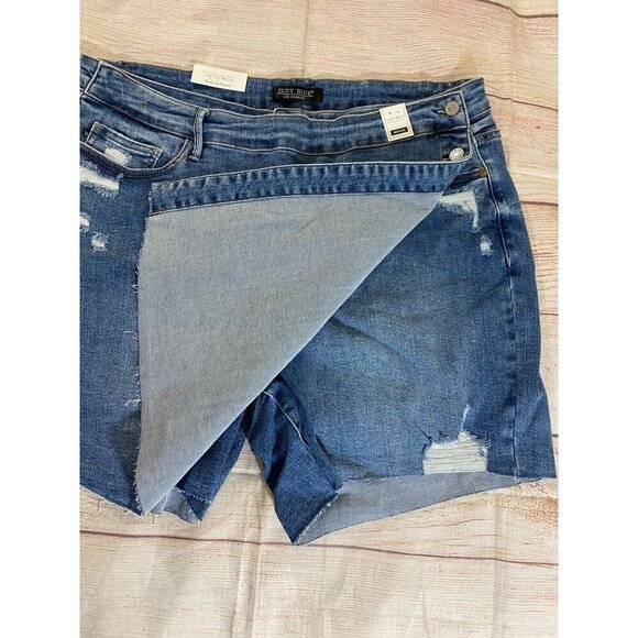 NWT Judy Blue Women's Darling Mid Rise Plus Size Skort - 3XL - Picture 10 of 15